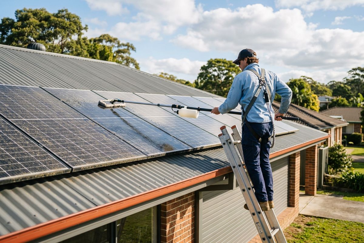 Solar Panel Cleaning: When, How, and Whether DIY Is Worth It